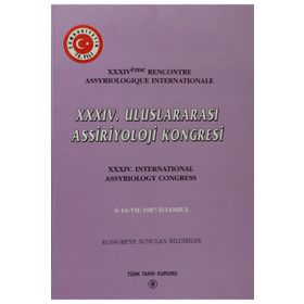 34. Uluslararası Assiriyoloji Kongresi - Kollektif