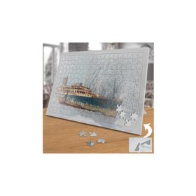 3401500 Buz Dağının Yanında Hurda Gemi 240 Parça Puzzle Yapboz