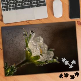 340255 Su Damlacıklı Çiçek 240 Parça Puzzle Yapboz
