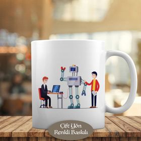 3446-691 Robot Projesi Sunan Genç Kupa Bardak