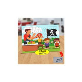3446283 Küçük Korsan Boyama Partisi 99 Parça Puzzle Yapboz Tablo