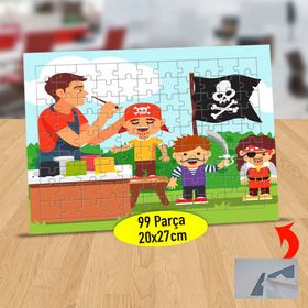 3446283 Küçük Korsan Boyama Partisi 99 Parça Puzzle Yapboz Tablo
