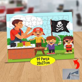3446283 Küçük Korsan Boyama Partisi 99 Parça Puzzle Yapboz Tablo