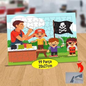 3446283 Küçük Korsan Boyama Partisi 99 Parça Puzzle Yapboz Tablo