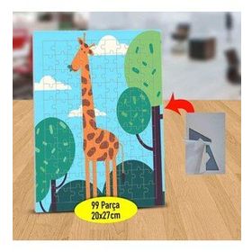 3446538 Ot Yiyen Zürafa 99 Parça Puzzle Yapboz Tablo