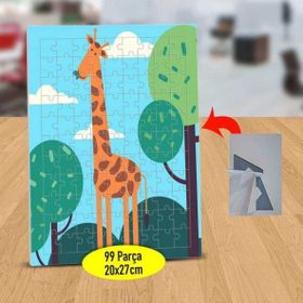 3446538 Ot Yiyen Zürafa 99 Parça Puzzle Yapboz Tablo