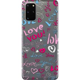 345 Samsung Galaxy S20 Plus SM-G985F Love You Baskılı Silikon Kılıf
