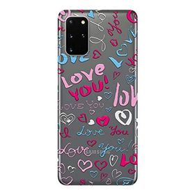 345 Samsung Galaxy S20 Plus SM-G985F Love You Baskılı Silikon Kılıf