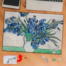 346474 Vazoda İrisler Van Gogh 240 Parça Puzzle Yapboz Tablo