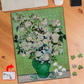 346475 Beyaz Güller Van Gogh 240 Parça Puzzle Yapboz Tablo