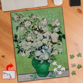 346475 Beyaz Güller Van Gogh 240 Parça Puzzle Yapboz Tablo