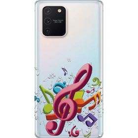 348 Samsung Galaxy S10 Lite SM-G770F Sol Anahtarı Baskılı Silikon Kılıf
