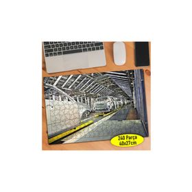 34844568 Araba Yapan Robotlar Fabrika 240 Parça Puzzle Yapboz
