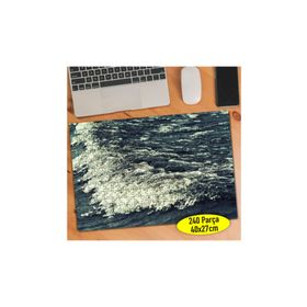 3487 Beyaz Köpük Dalgalı Deniz Manzarası 240 Parça Puzzle Yapboz