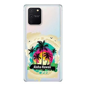 349 Samsung Galaxy S10 Lite SM-G770F Aloha Hawaii Baskılı Silikon Kılıf