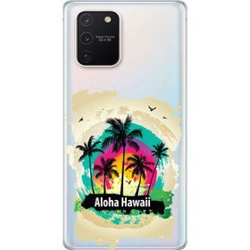 349 Samsung Galaxy S10 Lite SM-G770F Aloha Hawaii Baskılı Silikon Kılıf