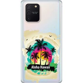 349 Samsung Galaxy S10 Lite SM-G770F Aloha Hawaii Baskılı Silikon Kılıf
