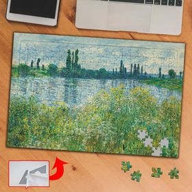 350 Seine Gölü Monet 240 Parça Puzzle Yapboz Tablo