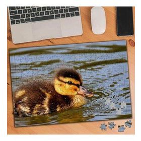 3524390 Gölde Keyif Yapan Ördek 240 Parça Puzzle Yapboz