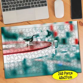 353387594 Dj Turntable Plak Müzik 240 Parça Puzzle Yapboz
