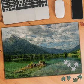 3601004 Yeşil Ova Berrak Deniz 240 Parça Puzzle Yapboz