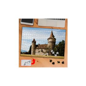 36211 Arazideki Taştan Şato Doğa 240 Parça Puzzle Yapboz Tablo