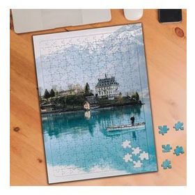3626 Deniz Üstü Sandal Evler 240 Parça Puzzle Yapboz