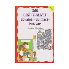 365 DINI FAALIYET BOYAMA-BULMACA-KES YAP - ASIM UYSAL;MÜRŞIDE UYSAL