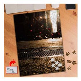 3661 Şehrin Güneşi Rögar Kapağı 240 Parça Puzzle Yapboz Tablo