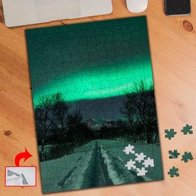 3667 Kuzey Işıklarına Giden Yol 240 Parça Puzzle Yapboz Tablo