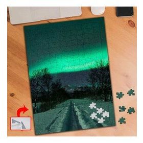 3667 Kuzey Işıklarına Giden Yol 240 Parça Puzzle Yapboz Tablo