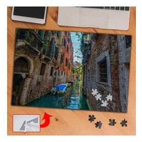 3671 İtalya Venedikte Sokak Arası 240 Parça Puzzle Yapboz Tablo
