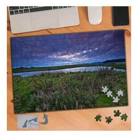 368 Yabani Çiçekler ve Doğa Manzarası 240 Parça Puzzle Yapboz Tablo