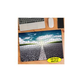 36836829 Uzayan Şeritli Yol Manzarası 240 Parça Puzzle Yapboz