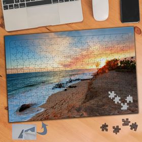 372 Kumsal Yaz Deniz Kum Güneş 240 Parça Puzzle Yapboz Tablo