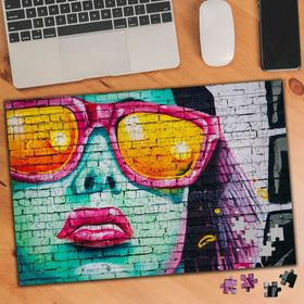 373730 Duvar Sanatı Graffiiti 240 Parça Puzzle Yapboz