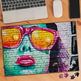 373730 Duvar Sanatı Graffiiti 240 Parça Puzzle Yapboz
