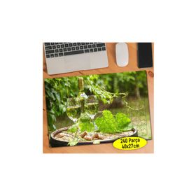 376205 Toskana İtalya Beyaz Üzüm Şarabı 240 Parça Puzzle Yapboz