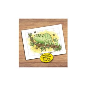 37PZ Ağaçtaki İguana Çocuklara Özel Puzzle Yapboz Tablo