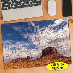382689 Arizona Monument Valley Manzara 240 Parça Puzzle Yapboz