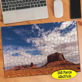 382689 Arizona Monument Valley Manzara 240 Parça Puzzle Yapboz