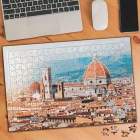 384940 Floransa Michelangelo Meydanı İtalya 240 Parça Puzzle Yapboz
