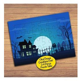 3897 Halloween Cadılar Bayramı 24 Parça Çocuklara Özel Yapboz Tablo