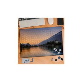 390 Dağ Kasaba Deniz 240 Parça Puzzle Yapboz Tablo
