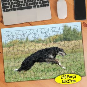 3909316 Rus Borzoy Cinsi Köpek 240 Parça Puzzle Yapboz