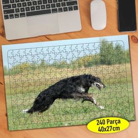 3909316 Rus Borzoy Cinsi Köpek 240 Parça Puzzle Yapboz