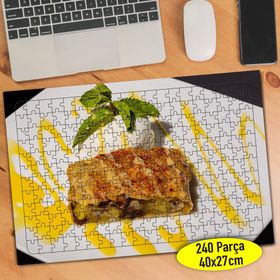 392887 Viyana Usulü Strudel Turta Gıda 240 Parça Puzzle Yapboz