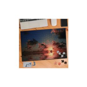 397 Gün Batımı Deniz Ve Bulutlar 240 Parça Puzzle Yapboz Tablo