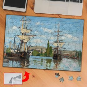 397 Sürülen Gemiler Monet 240 Parça Puzzle Yapboz Tablo