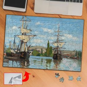397 Sürülen Gemiler Monet 240 Parça Puzzle Yapboz Tablo